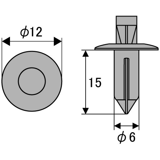 �ץå����٥å� ��ޥϷ� 6mm 90269-06001 STRAIGHT/44-006 (STRAIGHT/���ȥ졼��)