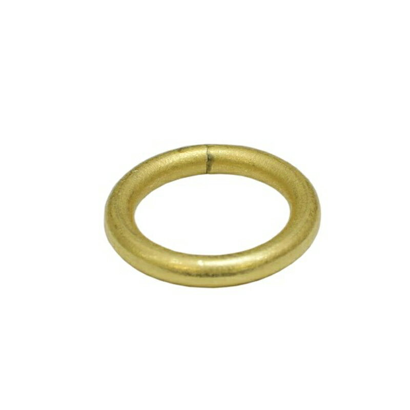 Rakuten - 真鍮 丸カン 内径14mm 外径20mm 線形3mm キーホルダーパーツ 10個セット 丸環 生地