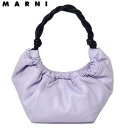 MARNI マルニ Twirl mini bag ツイルバッグ レザー トート ライラック 新品 コンビニ受取対応商品 レディース ブランド バッグ パープル