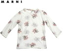 MARNI マルニ 柔らかコットン 花柄 長袖 カットソー 2歳 新品 ブランド 子供服