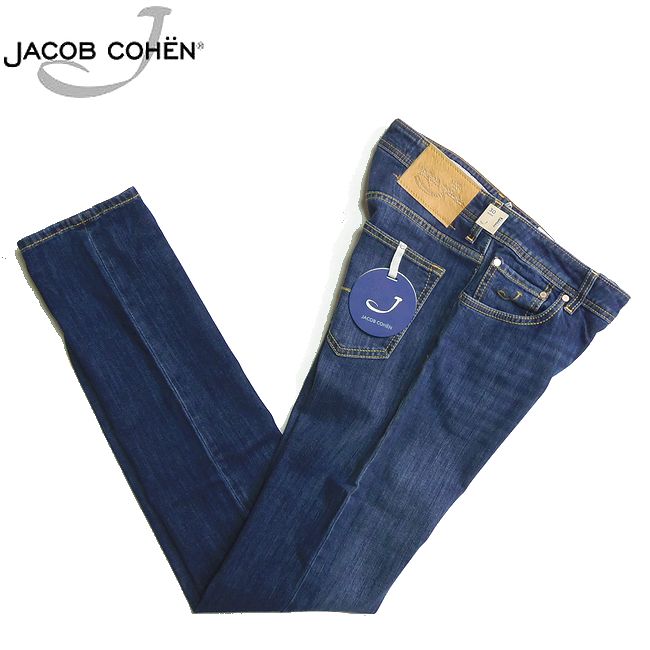 JACOB COHEN ヤコブコーエン J622 02697W3-5501 R4 COMFORT ストレッチジーンズ ブルー 30インチ 新品 ブランド メンズ...