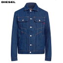 ディーゼル DIESEL ディーゼル デニムジャケット D-RILEY-GIACCA デニムブルー Mサイズ【新品】【YDKG-tk】【コンビニ受取対応商品】メンズ ブランド Gジャン