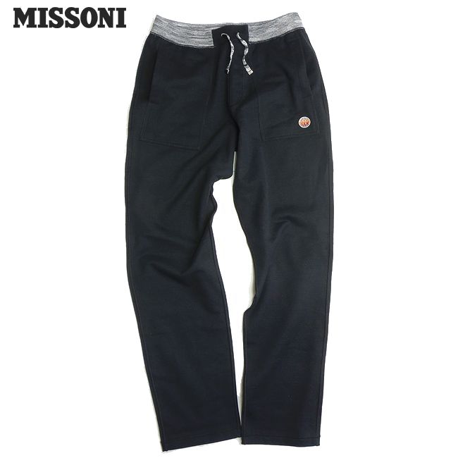 ミッソーニ マーレ MISSONI MARE スエットパンツ ブラック Mサイズ 新品 ブランド メンズ ジャージィ