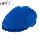 Borsalino ボルサリーノ ヴァージンウール キャスケット ハンチング 帽子 B15050 ブライトブルー 58cm 【新品】【あす楽】ブランド メンズ