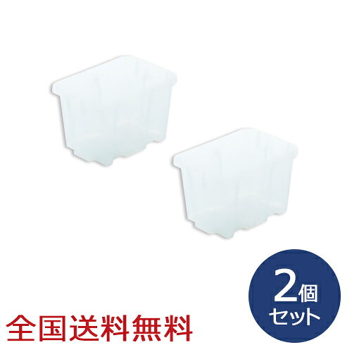 Rakuten - 【ポイント10倍】ボックスマニア SS 約92×130×80(H)mm 収納ケース 収納ボックス 小物入れ スタッキング ネスティング お得な2個セット