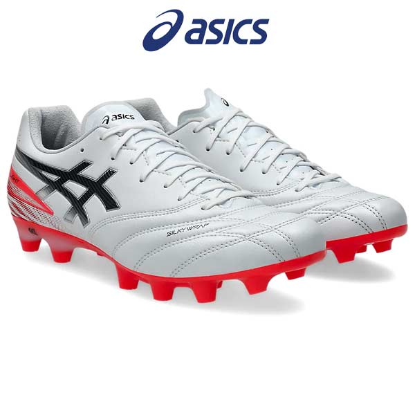 Asics DS LIGHT PRO WIDE Soccer Cleats with Silky Wrap, Wide Fit (3E), 1103A122-102