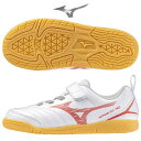 サッカー ジュニア トレーニングシューズ ミズノ モナルシーダ ネオ 3 MONARCIDA NEO III CLUB KIDS IN 屋内 インドア ベルクロ P1GG242660 mizuno