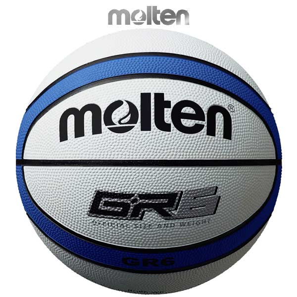 モルテン バスケットボール 6号球 GR6 バスケ ボール 屋外用 一般・大学・高校・中学校 女子用 BGR6-WB..