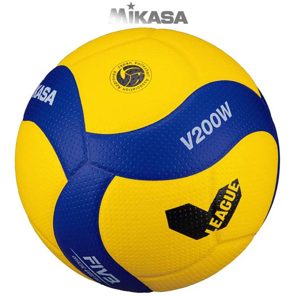 ミカサ バレーボール 国際公認球 検定球5号 V.LEAGUEロゴ入 V200W-V MIKASA バレー ボール 5号球 -BO-
