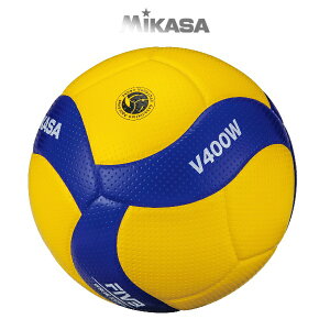 ミカサ 公式試合球 検定球4号 バレーボール V400W バレー ボール 中学 家庭婦人 MIKASA