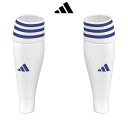 スリーブソックス アディダス サッカー TEAM SLEEVE 23 チーム カスタム 3本線 靴下 ストッキング HT6546-WHTTRB adidas -...