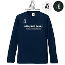 Tシャツ バレーボールジャンキー アタックナンバーわん!ロング Dry TEE VJ19514 volleyball Junky -メール便01-