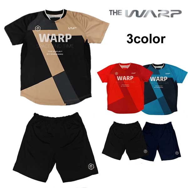 ザ・ワープ プラクティスシャツ＆パンツ WF3KJA06-WF3KJC07 THE WARP トレーニングウエア 1