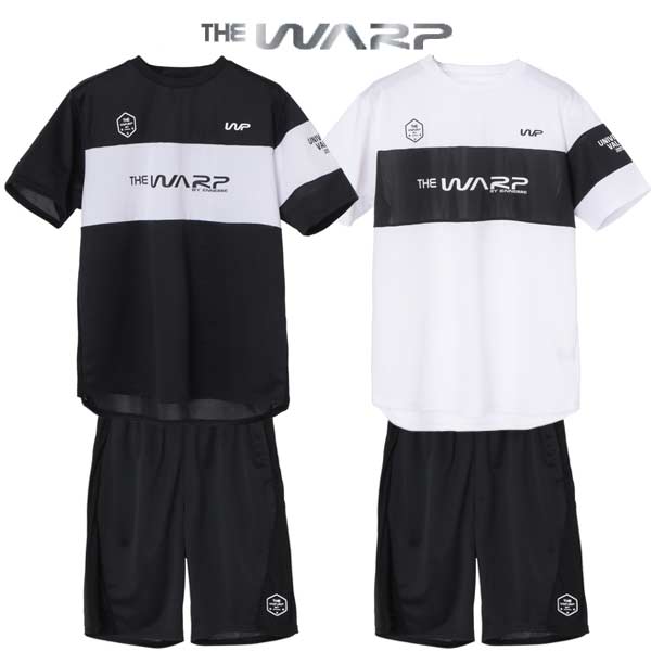 ザ・ワープ プラクティスシャツ&パンツ WF3KJA64-WF3KJC62 THE WARP トレーニングウエア