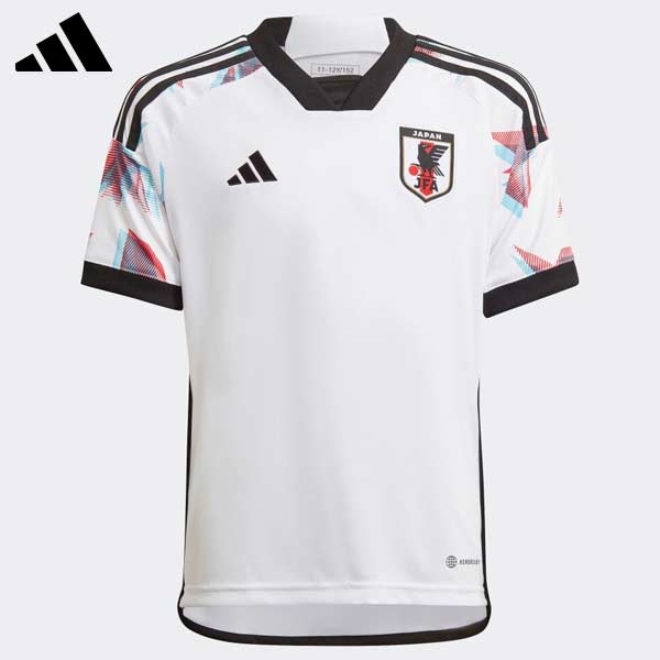ウェア サッカー アディダス ジュニア キッズ 日本代表 2022 カタールW杯 アウェイ レプリカ ユニフォーム Jr. 折り紙 オリガミ origami DH120-HC6295 adidasネット注文 サッカー 用品 セール