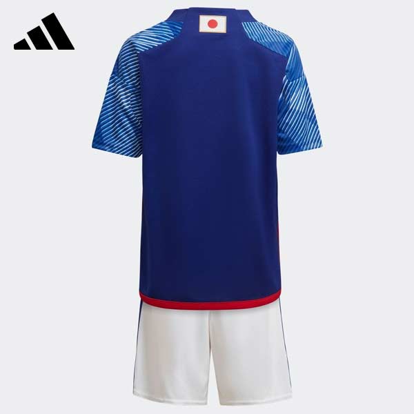 ウェア サッカー アディダス ジュニア キッズ 日本代表 2022 カタールW杯 ホーム ミニキット セット Jr. 折り紙 オリガミ origami KO427-HC6300 adidasネット注文 サッカー 用品 セール