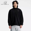ニューバランス ウェア RW テック シェルパ プルオーバー ハーフジップ フリース MT33067-BK New Balance