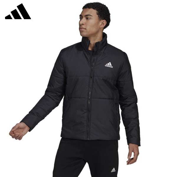 アウター ジャケット アディダス メンズ BSC スリーストライプス インサレーション ジャケット 中綿 THREE STRIPE スポーツ UW522-HG8758 adidas 1