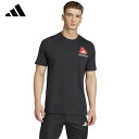アディダス サッカー フットボール Tシャツ プレデター ヒストリー グラフィックシャツ PREDATOR HISTORY 半袖 カジュアル ウエア ブラック ...