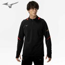 ミズノ サッカー フットサル ウェア モレリア トレーニングトップ ハーフジップ トレーニング ユニセックス P2MCC00509 mizuno