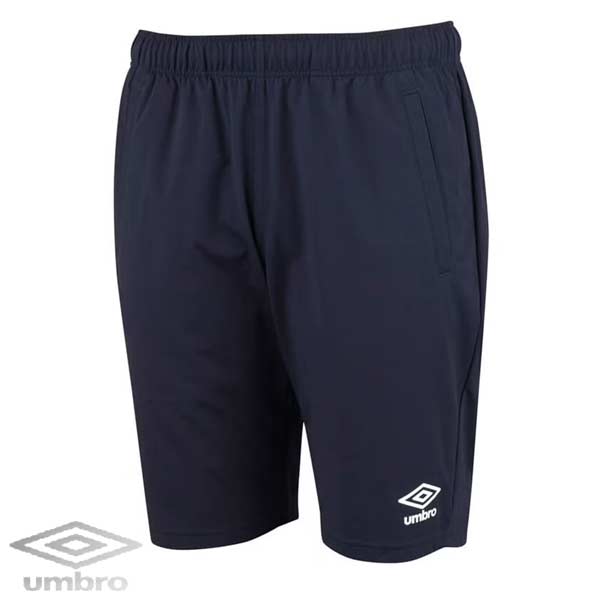 ウェア アンブロ ウォームアップハーフパンツ ジャージ トレーニング ハーフパンツ 防風 吸汗 ストレッチ サッカー スポーツ UAS2351P-NVY umb...