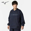 ミズノ サッカー フットサル ウェア モレリア ウーブン プルオーバーシャツ トレーニングトップ 防寒 アウター MORELIA ユニセックス P2MEB55509 mizuno