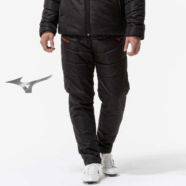 ミズノ サッカー フットサル ウェア モレリア パデッドウォーマーパンツ トレーニング ユニセックス 撥..