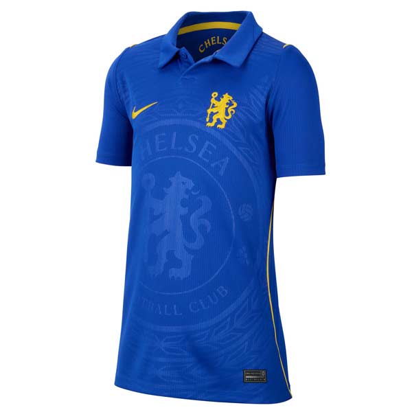 ■チェルシーFC(CHELSEA)が26-27シーズンに着用するホームユニフォーム。 ■チェルシーFC独自の「イタリア・ルネサンス」を称える2026/27年シーズンのホームユニフォーム。 ■リッチブルーのベースと高級感のあるゴールドのトリミングで、1990年代という変革の時代にオマージュを捧げます。 ■レプリカデザインと速乾テクノロジーを組み合わせたStadiumコレクション。お気に入りチームをイメージした、試合観戦にぴったりのスタイルです。 ■Nike Dri-FITテクノロジーが、肌から汗を逃がしてすばやく蒸発。さらりと快適な状態をキープします。 【種別】 レプリカユニフォーム 【メーカー名】 ナイキ（NIKE） 【カラー】 453)ブライトブルー/ミッドウエストゴールド 【素材】 ポリエステル100％ 【ご注意】 ■画面上と実物では多少色具合が異なって見える場合もございます。ご了承ください。ナイキ(NIKE)/ジュニア サッカー ユニフォーム チェルシーFC CFC 26-27 スタジアム ホーム ファースト レプリカ ユニフォーム CHELSEA II1663-453