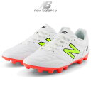スパイク サッカー ジュニア ニューバランス 442 v2 Academy HG JNR IB2 ホワイト 白 土用 JS43HIB2 New Balance
