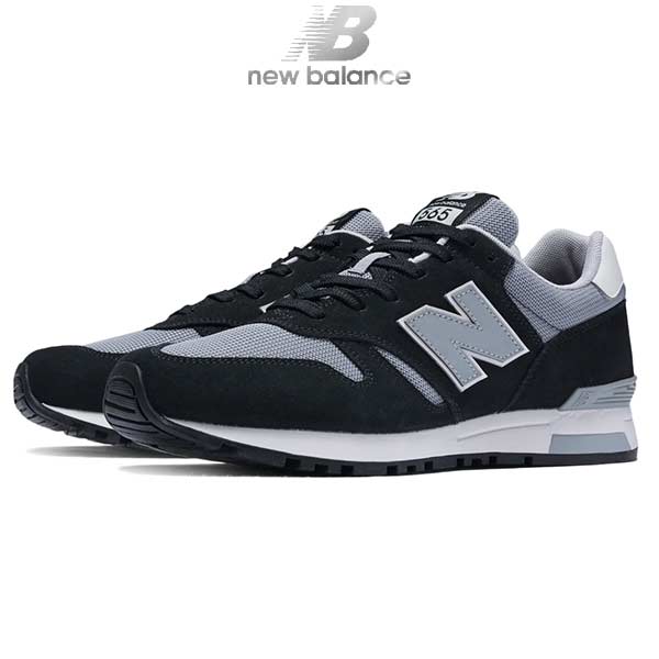 乐天商城 - スニーカー ニューバランス NB シューズ ML565 565 NJ1 ブラック グレー スエード ユニセックス ライフスタイル ML565NJ1 New Balance