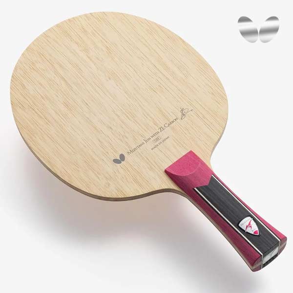 バタフライ 卓球 ラケット 水谷隼 ZLC AN アナトミック 5枚合板 ZLカーボン シェークハンド 36612 BUTTERFLY -BO-