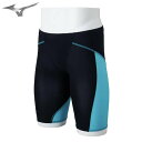 ミズノ ハーフスパッツ 競泳用 GX SONIC LITE メンズ 水着 WORLD AQUATICS承認 撥水 N2MBC01193 MIZUNO