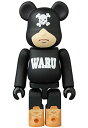 【BE@RBRICK/ベアブリック】series 35　●ARTIST（アーティスト）TOKYOTRIBE WARU 黒