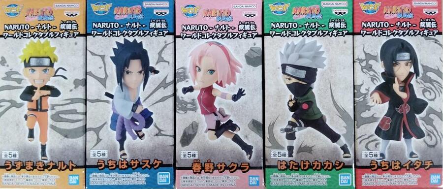 【NARUTO ナルト】-ナルト- 疾風伝 ワールドコレクタブルフィギュア【全5種】