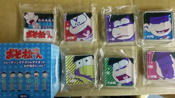 Rakuten - 【74％OFF！！】おそ松さん アクリルマグネットvol.1 全7種フルコンプセット