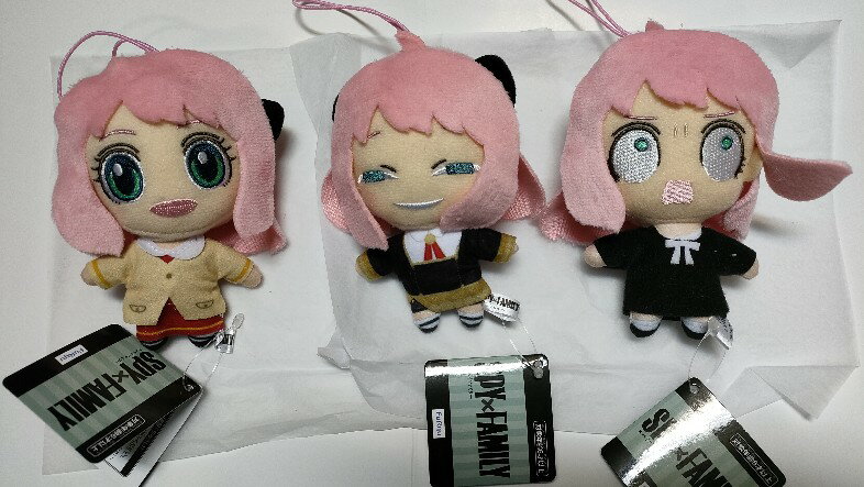 【SPY×FAMILY】アーニャがいっぱいマスコット【全3種セット】