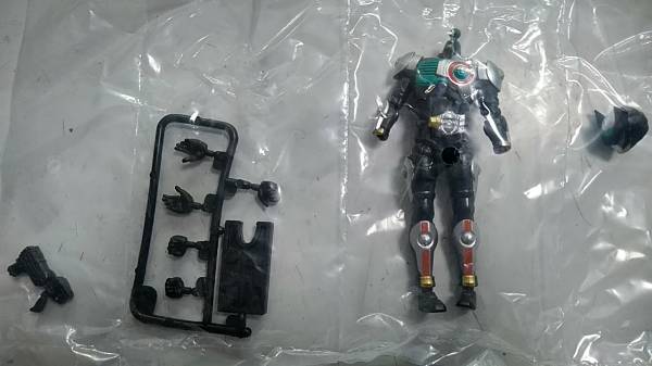 【仮面ライダー】SHODO 仮面ライダーVS（ヴァーサス）7 ●31.仮面ライダーバース・プロトタイプ(シークレット) 【単品】 食玩　ショードーVS7のサムネイル