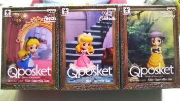 【ディズニー】Disney Characters Q posket petit-Alice・Cinderella・Jane- 全3種セット