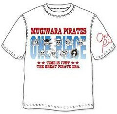 【ONE PIECE/ワンピース】バンダナ付きTシャツ　海賊旗【白：Mサイズ】