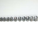 【中古】 MACTOOLS 3/8 メトリック フレアナットレンチ 10個セット CHBM9-18 クロウフットレンチ マックツールズ ≡DT4220