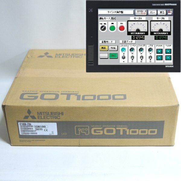 š ɩŵ åѥͥ ɽ GOT1000 GT1685M-STBA ̤ 2014ǯ GT16ǥ 12.1 MITSUBISHI DT3089