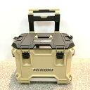 【中古】ハイコーキ キャリーボックス 0037-9488 未使用 サンドベージュ インナトレイ1個付 MULTI CRUISER 道具箱 工具箱 HiKOKI ...