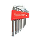 【中古】 ピービースイスツールズ ボール付六角棒レンチセット 8本セット 212H-8 ハンドツール 中古工具 DIY 大工道具 現場作業 メンテナンス PB ...