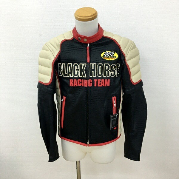 【中古】KADOYA BHR SELECT SLEEVER-M4 レザージャケット 美品 シングルライダース 革ジャン メンズ Lサイズ ブラック系 カドヤ T...