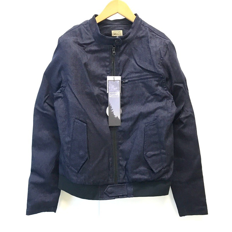 Rakuten - 【中古】 未使用 HERUNE デニムリフレインジャケット HRN-014 Sサイズ インディゴ メンズ バイクウェア バイカー アウター ヒルネ ◇TA2084