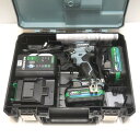 【中古】HiKOKI コードレスインパクトドライバ WH36DD(2XHSZ)(IG) アイスグレー 未使用 フルセット 36V マルチボルト 特別限定色 ハイコーキ ≡DT6083-(4)