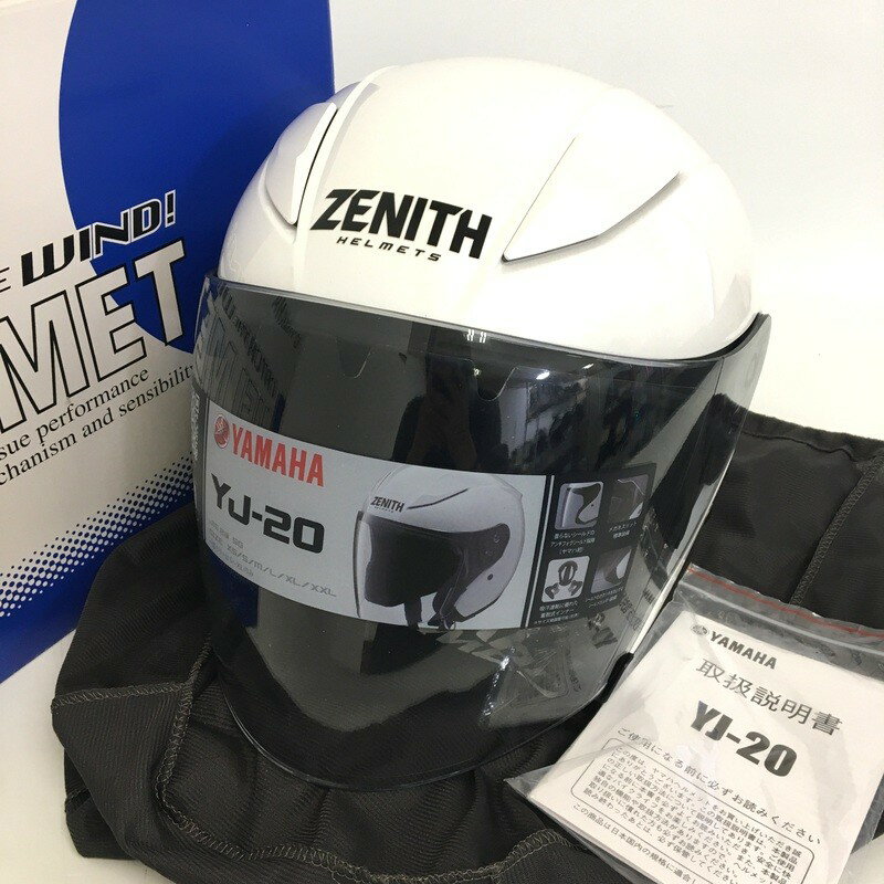 【中古】YAMAHA ヤマハ YJ-20 ZENITH ジェットヘルメ...(2)