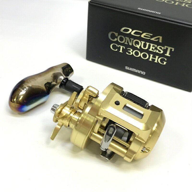【中古】 SHIMANO シマノ 18オシアコンクエスト CT 300HG 03820 ベイトリール 釣具 ◇TA3561
