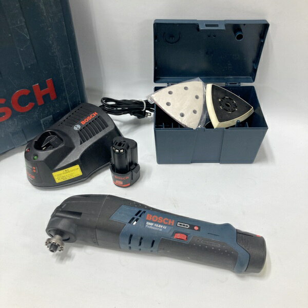 【中古】BOSCH ボッシュ 10.8Vバッテリー カットソー GMF10.8V-LI コードレス マルチツール 切断 はく..