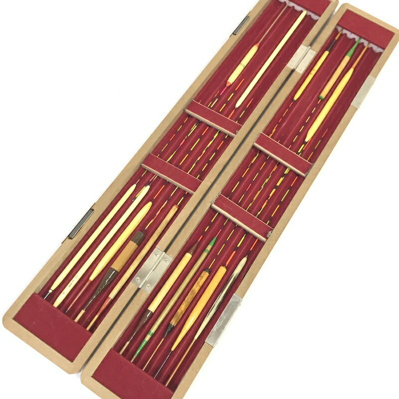 Rakuten - 【中古】 へら 浮子 ヘラウキ へらうき セット ヘラブナ用品 仕掛け 箱入り 釣具 ◇TA4046